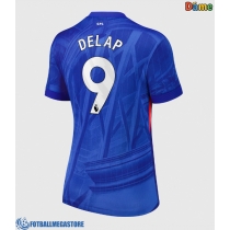 Fotballdrakt Dame Chelsea Liam Delap #9 Hjemmedrakt 2025-26 Kortermet